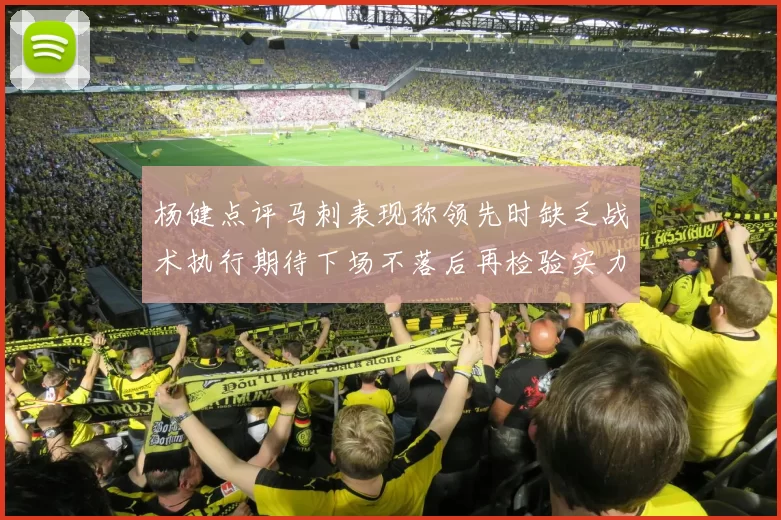 杨健点评马刺表现称领先时缺乏战术执行期待下场不落后再检验实力
